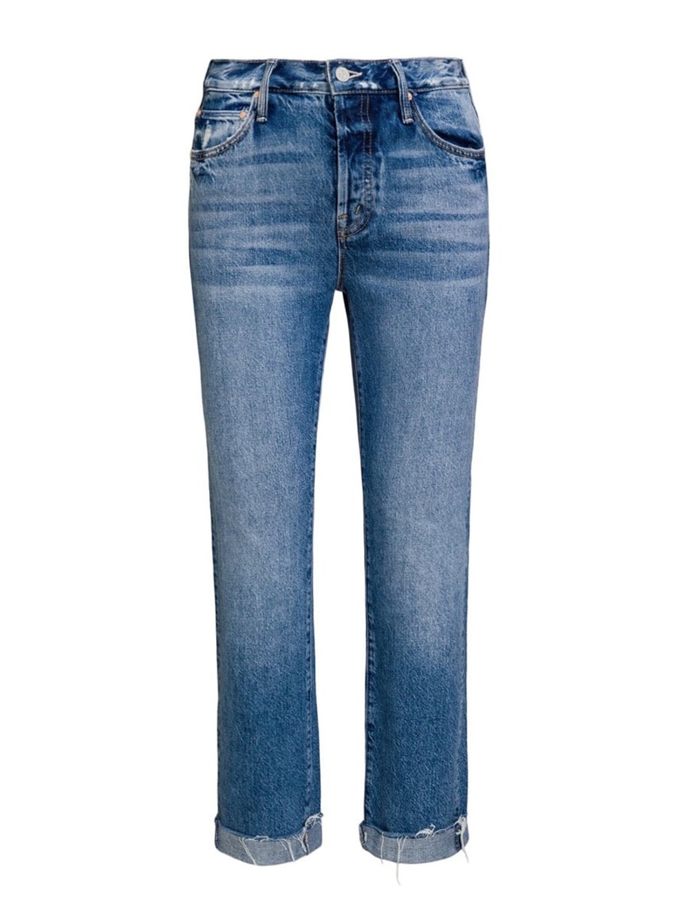 MOTHER The Scrapper Cuff Ankle Fray